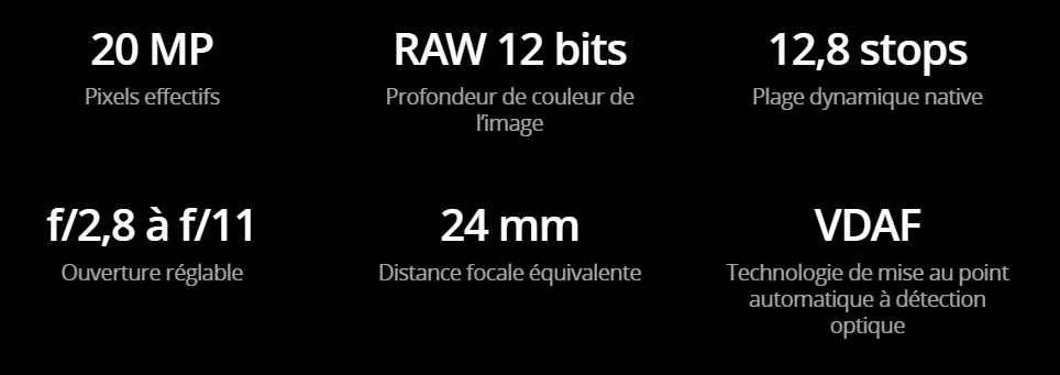 dji mavic 3 classic caracteristiques camera